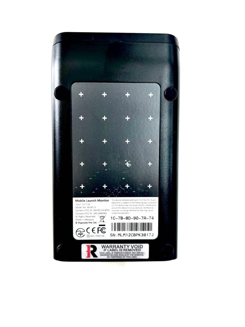 【美品】 Rapsodo ラプソード MLM モバイルトレーサー 弾道測定器