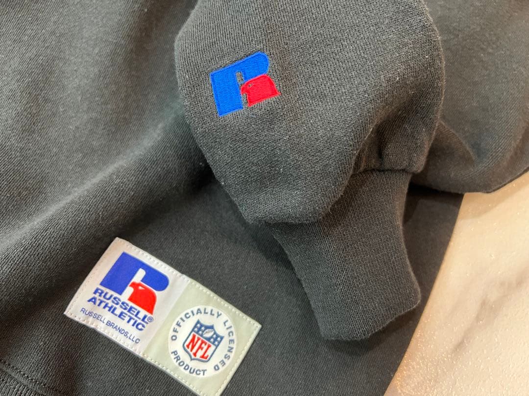 新品NFL RAIDERS コラボRussell ラッセルレイダース黒2XL