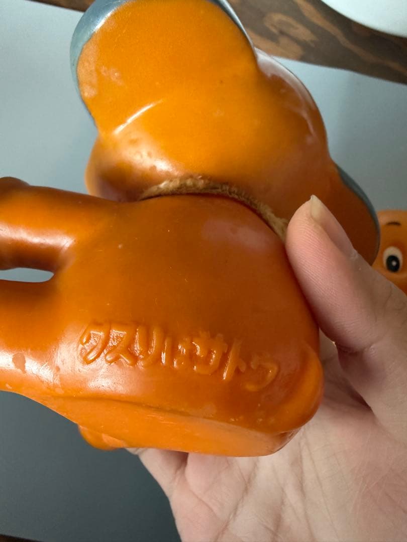 【超希少】 初代サトちゃん ソフビ 約14cm 当時物 激レア