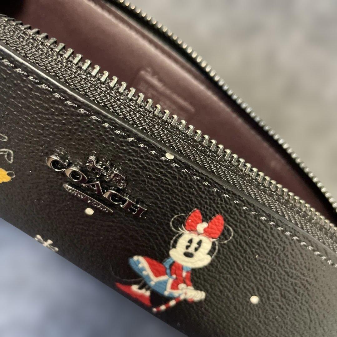 新品　コーチ×ディズニー　ペンケース