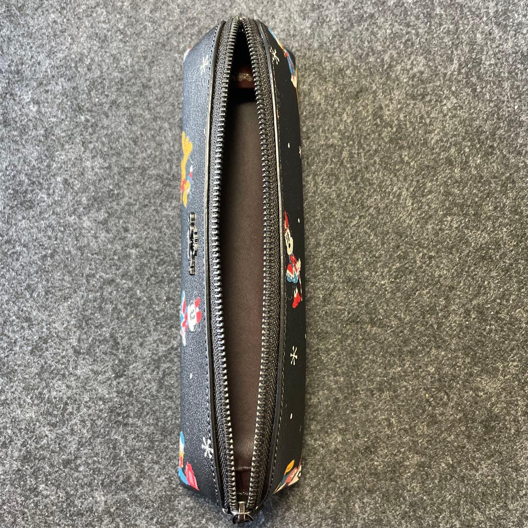 新品　コーチ×ディズニー　ペンケース