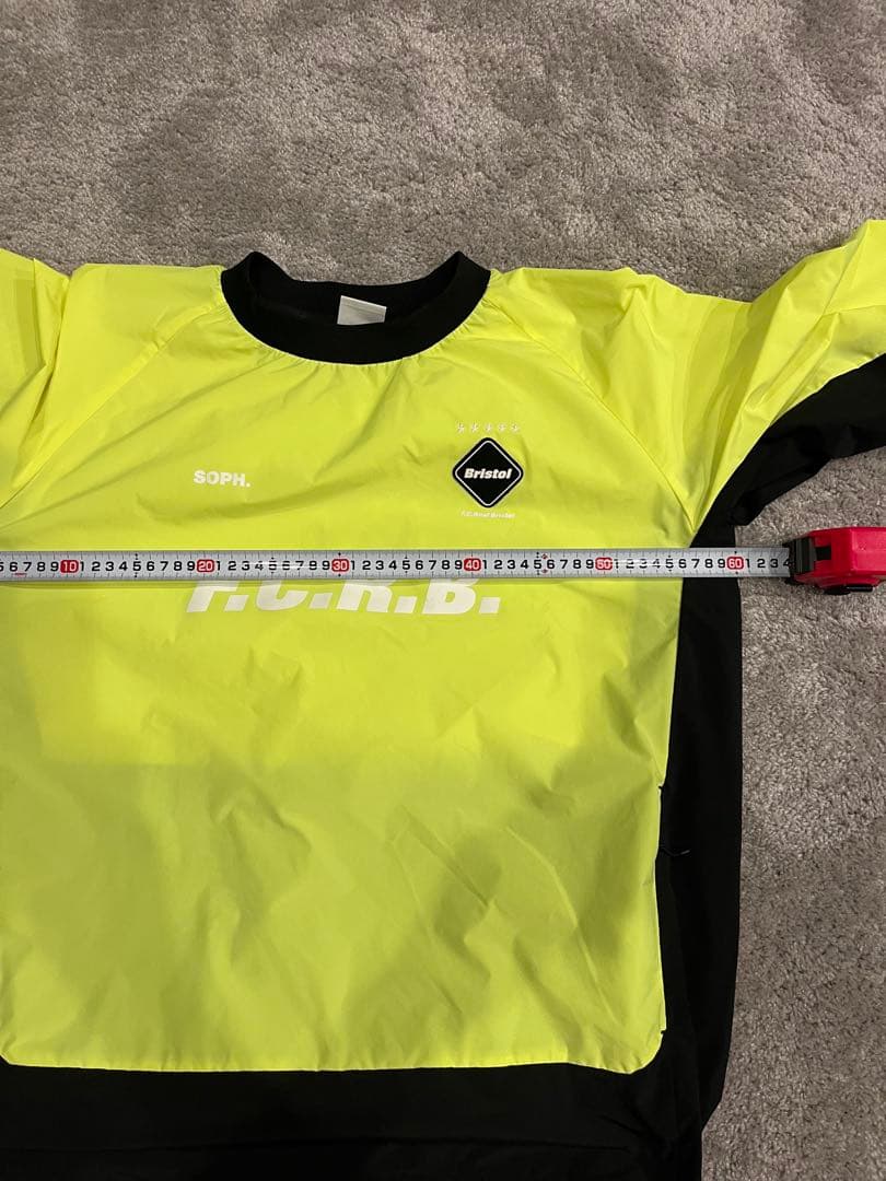 Bristol F.C.R.B. SS23ピステ ポケット付きXL 蛍光イエロー