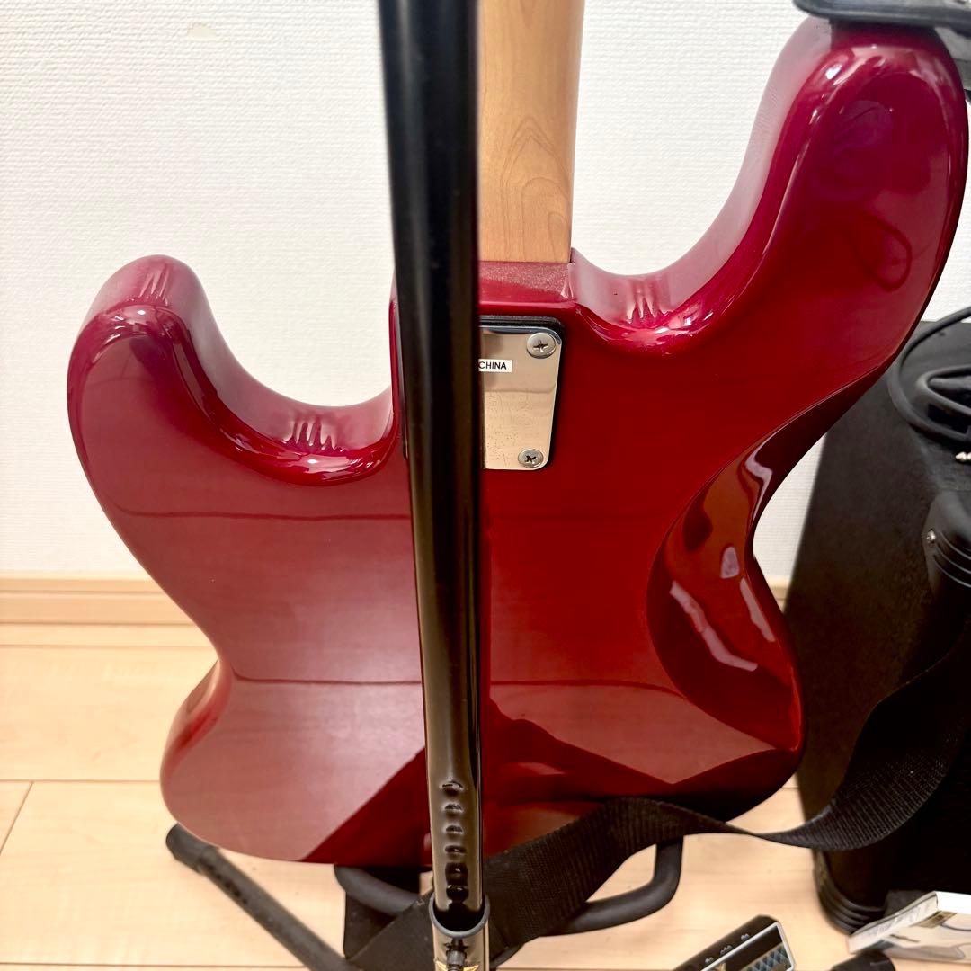 送料無料✨ BUSKERS バスカーズ エレキベース 初心者セット アンプ付