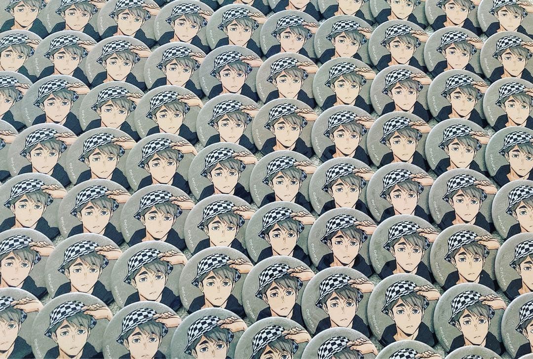 ハイキュー　東武動物公園　缶バッジ　宮治　100点セット