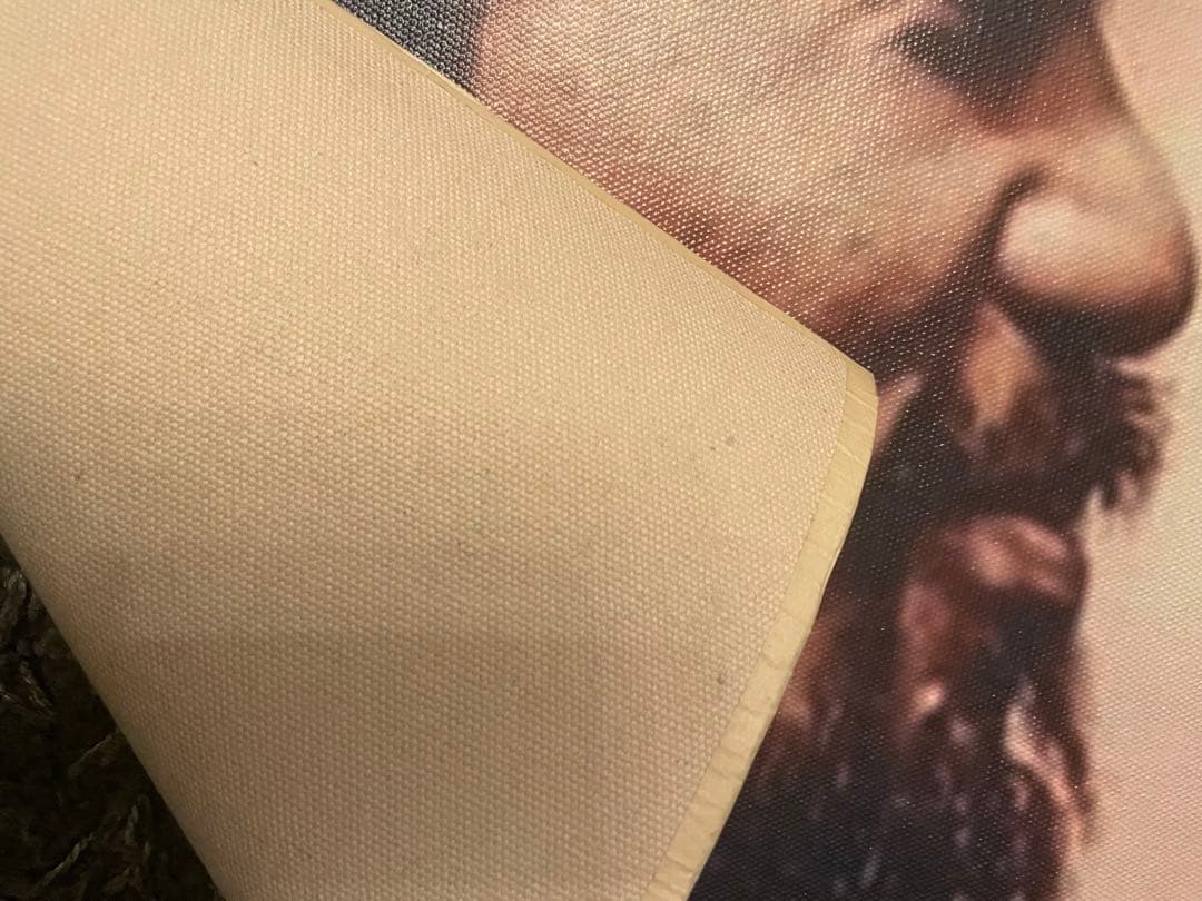 レア　パッキャオ　油絵用キャンパス ポスター　直筆サイン入り