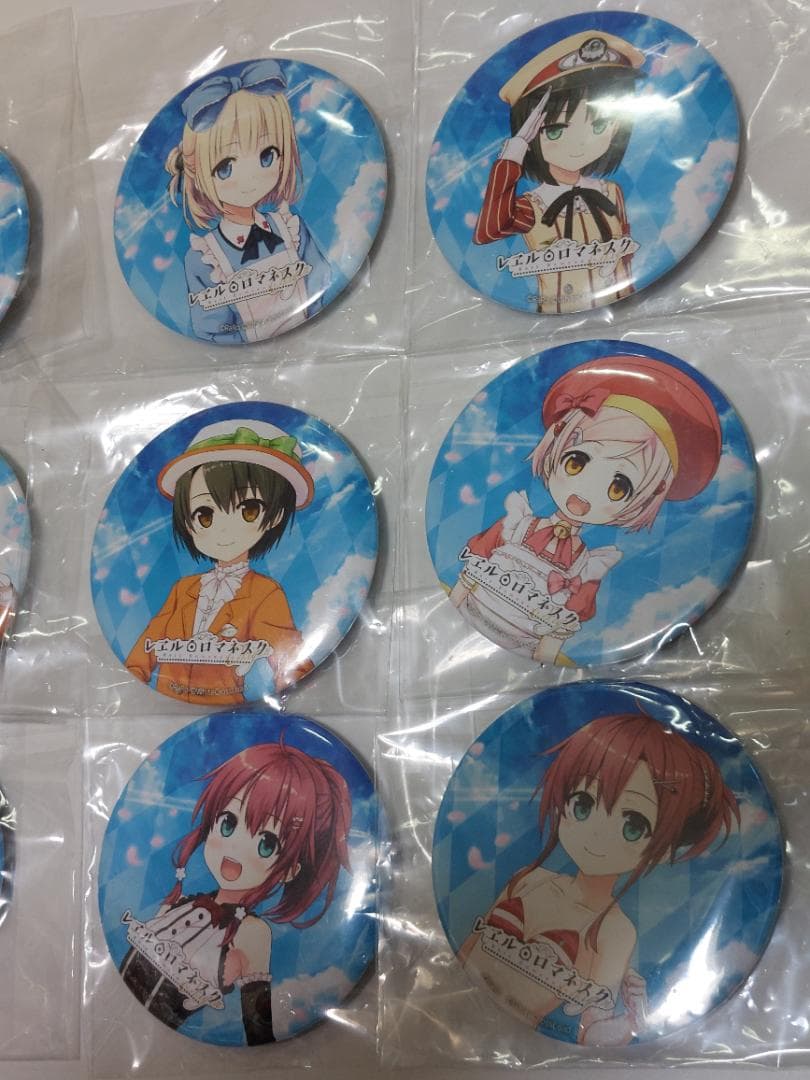 レヱル・ロマネスク origin　コラボカフェ　缶バッジ　まいてつ