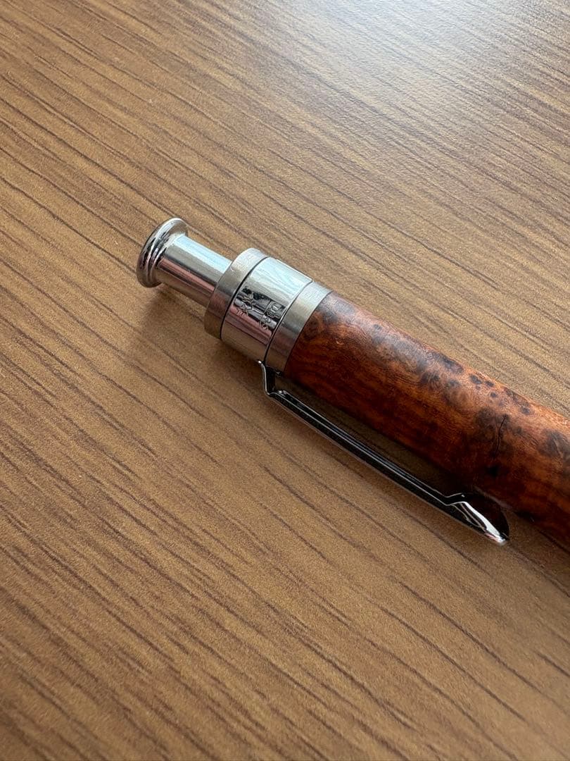 工房楔シャーペン　花梨こぶ　0.5mm