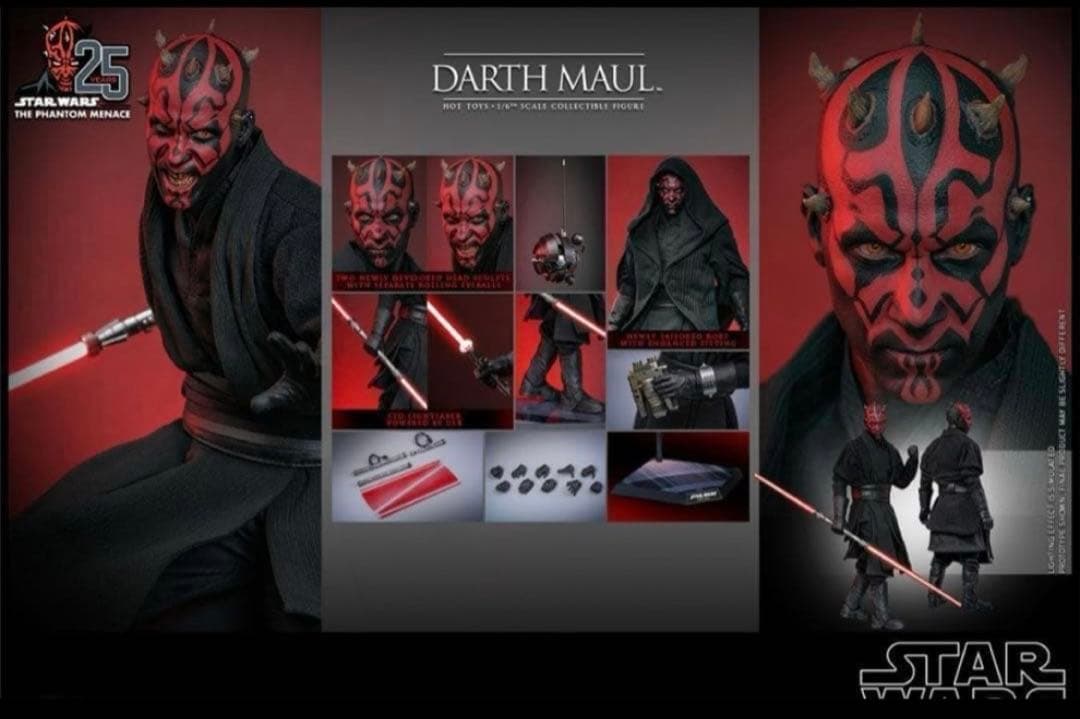 ダース・モール（2.0版）ホットトイズ　スターウォーズ新品未開封品