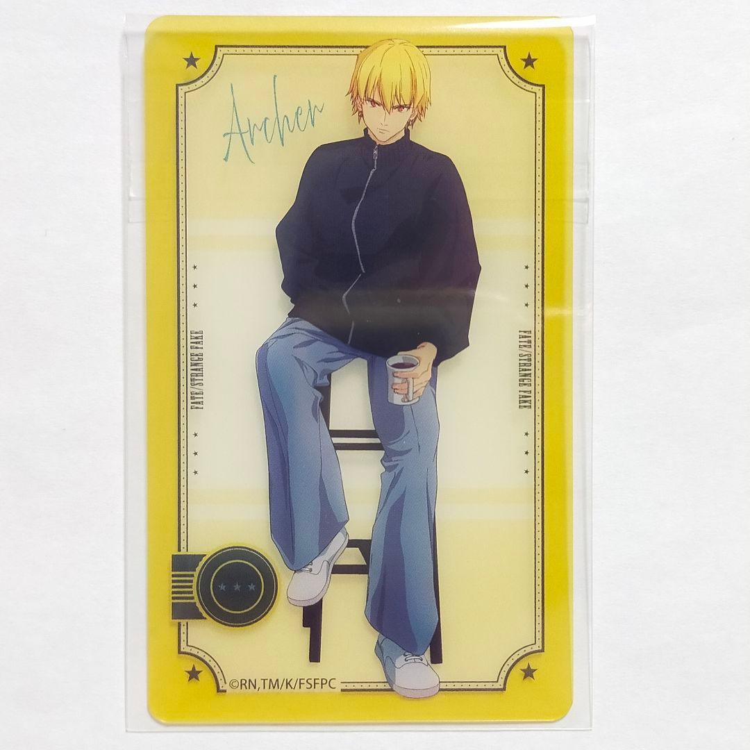 Fate strange Fake cafe アーチャー アクスタ 缶バッジ