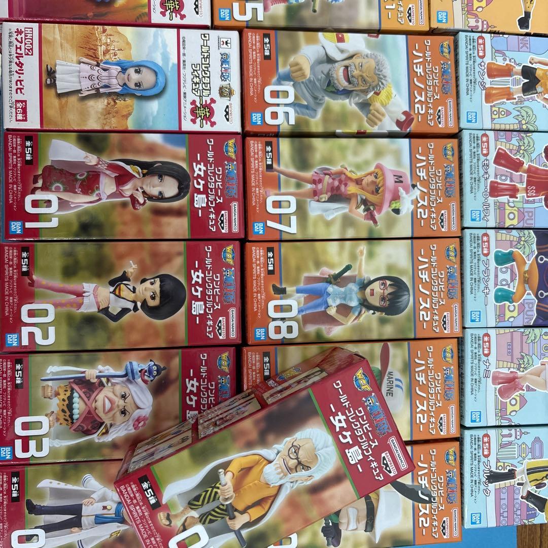 ワンピース　ワールドコレクタブルフィギュア　まとめ売り　新品未開封