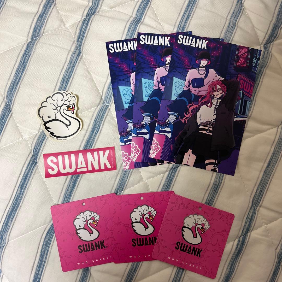 SWANK キャラクターイラスト ポストカード セット