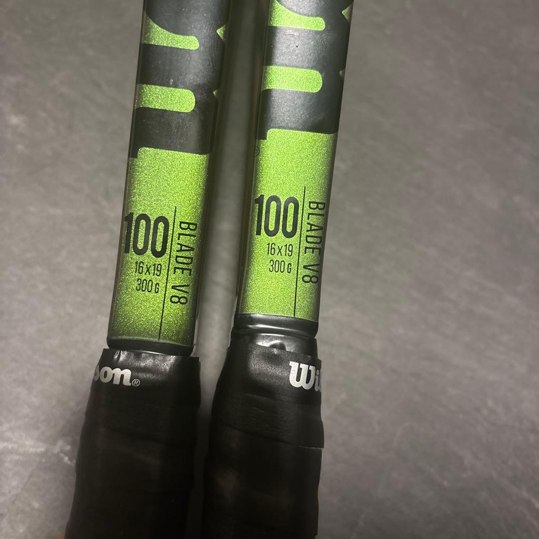 2本セット　Wilson BLADE100 V8　ブレード100