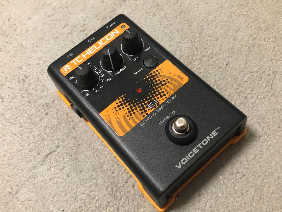 TC HELICON VOICETONE E1 エコー ディレイ
