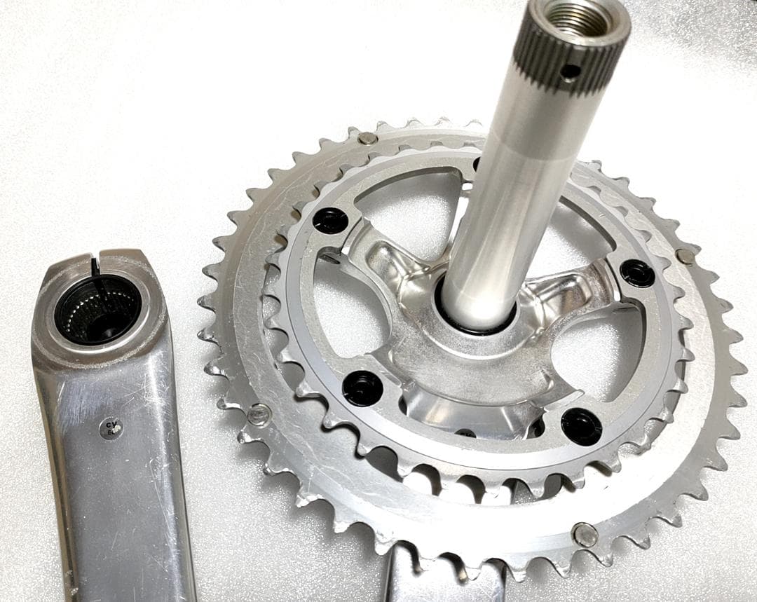 軽量 シマノ FC-R700 165㎜ コンパクトクランクセット 自転車 パーツ