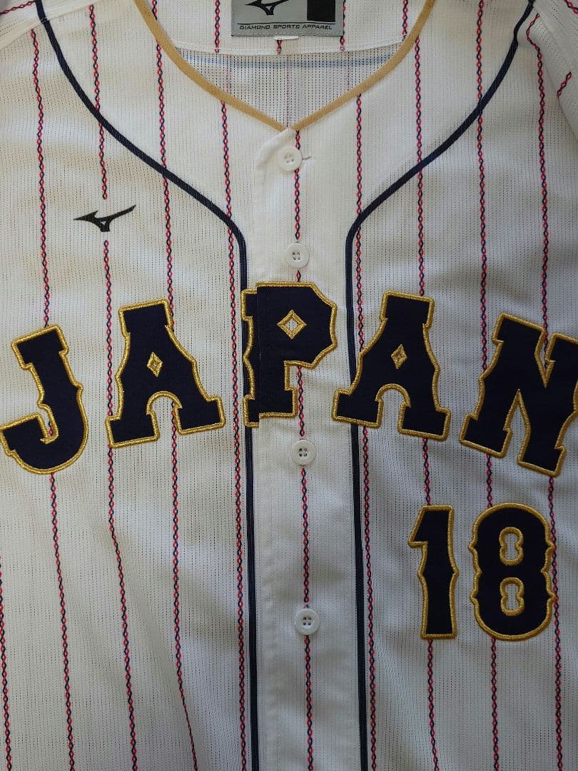 WBC2023山本由伸◆レプリカユニフォーム(O・刺繍)◆侍ジャパン