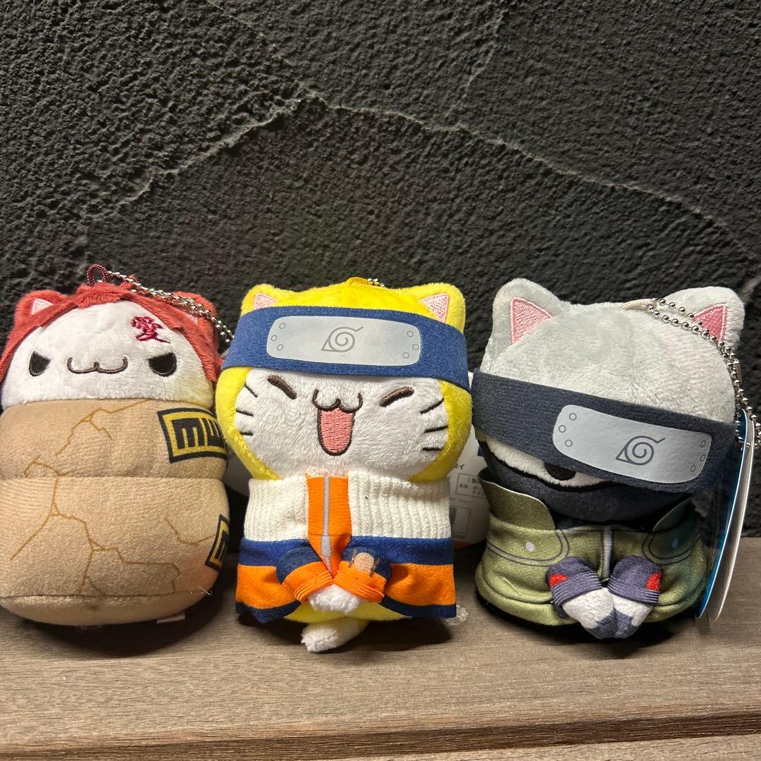 NARUTO ニャルト！Chibiぬいマスコット　全6種セット