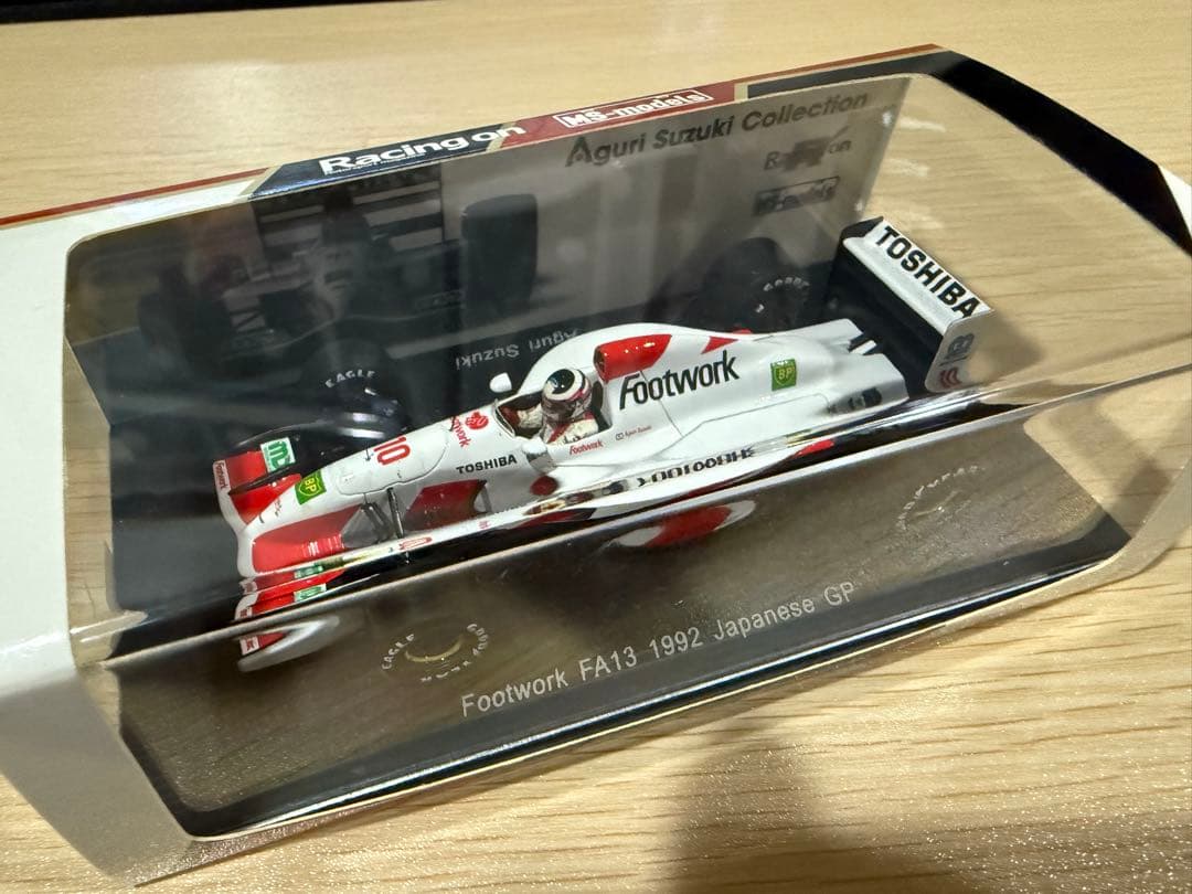 Racing on特注 スパーク 1/43 フットワーク FA13 鈴木亜久里