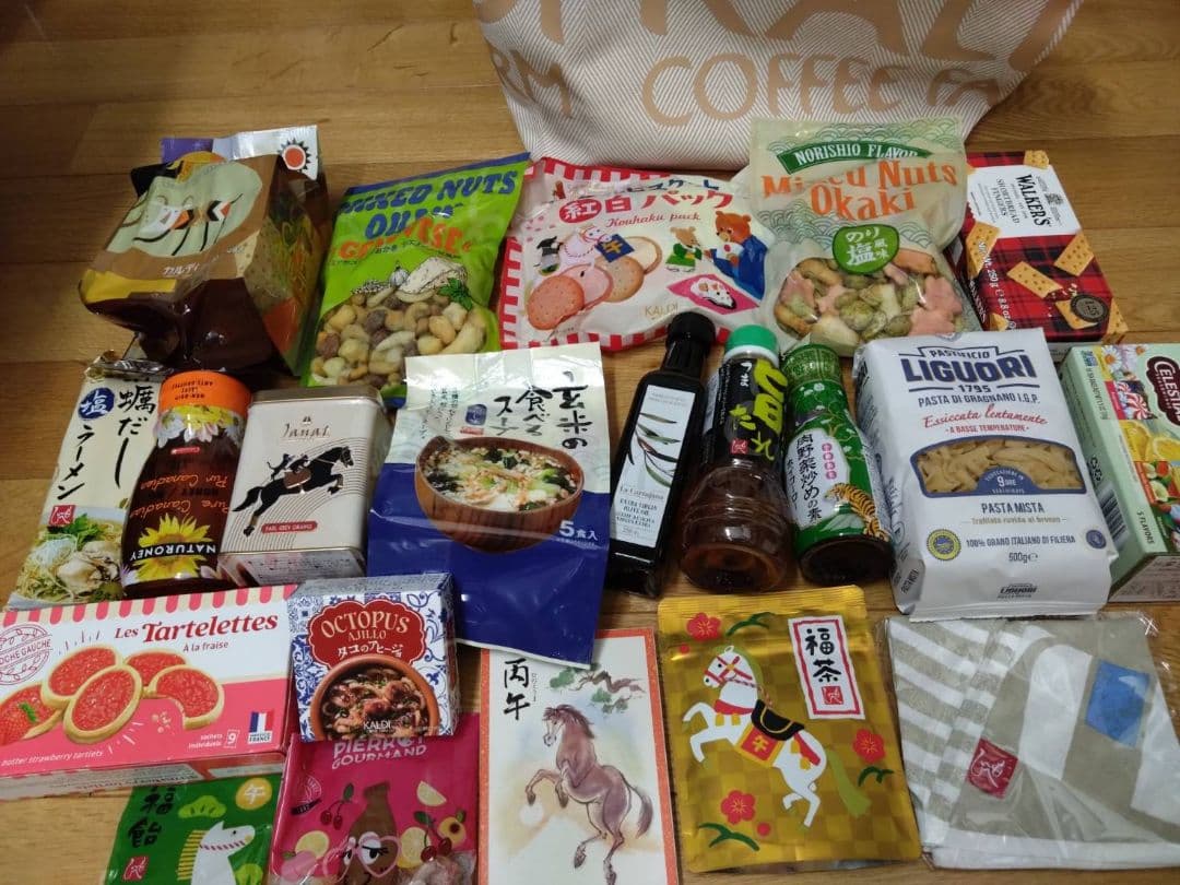KALDI 2026年　食品福袋　抜き取りなし