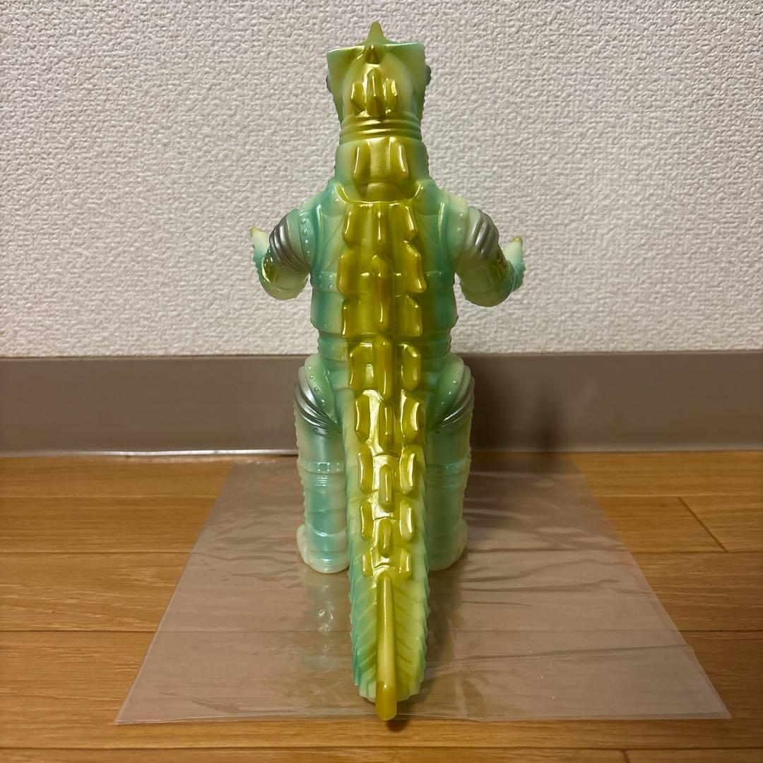 ブルマァク　メカゴジラ　蓄光グリーン　ソフビ　極美品