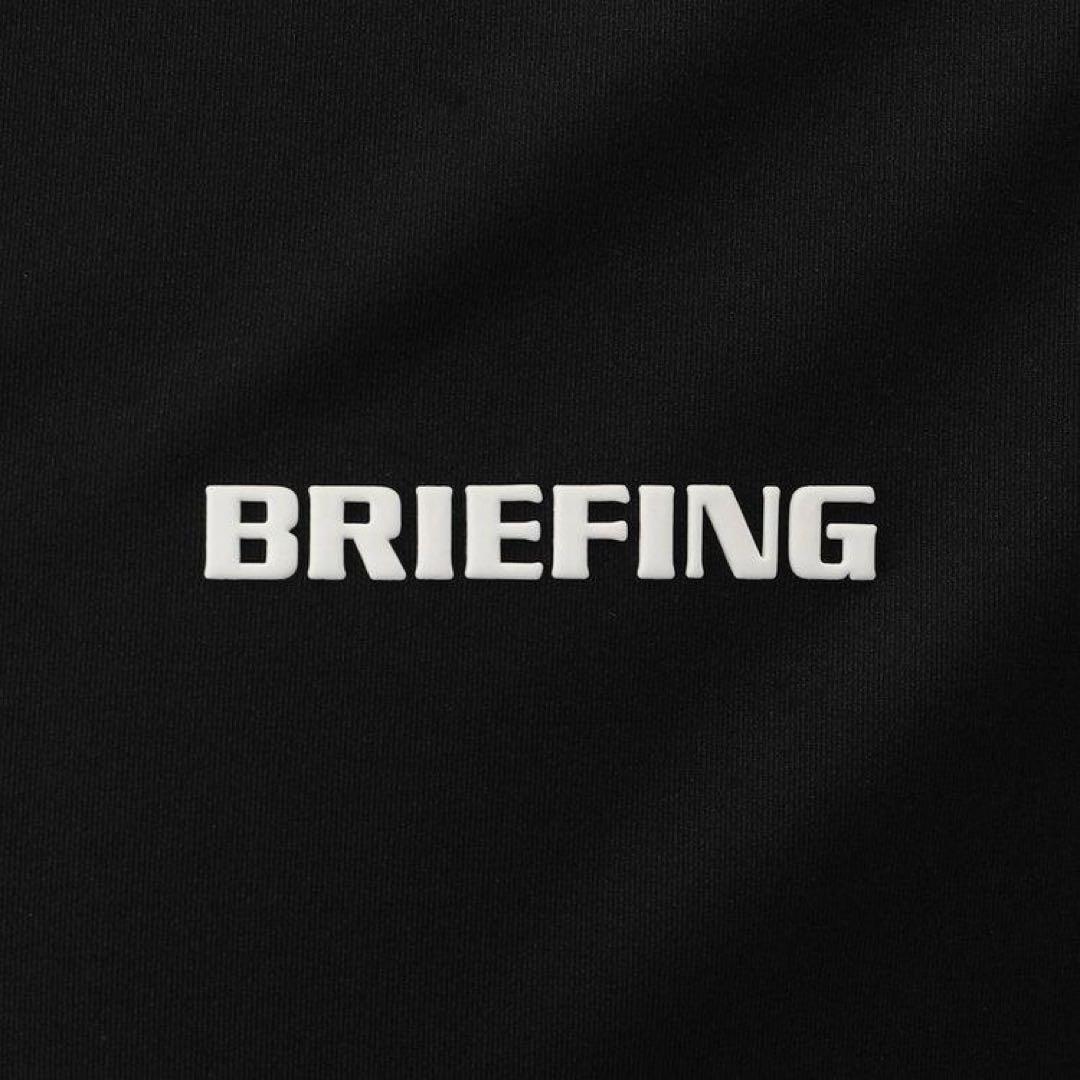 ブリーフィング　MS ネックロゴ　ハーフジップ