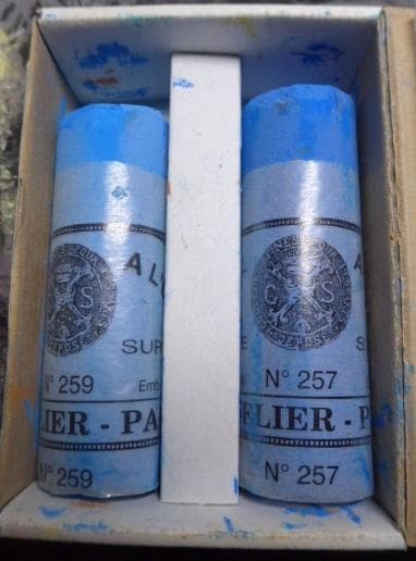 希少！ジャンボサイズ/長さ10cm セヌリエ ソフトパステル38色/総額35万円