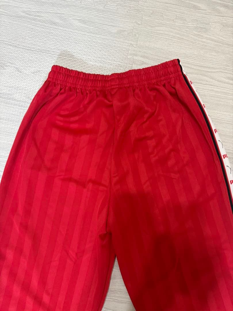 【新品未使用】PUMA プーマ M ジャージ上下セット 赤 タグ付き 送料無料