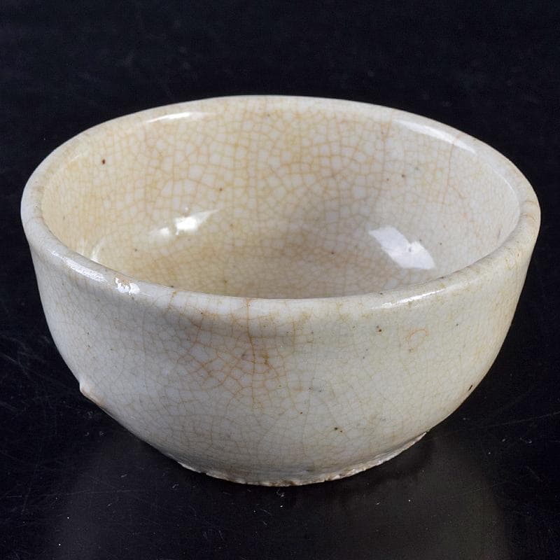 朝鮮美術　李朝　高麗白磁　盃　M　R7793