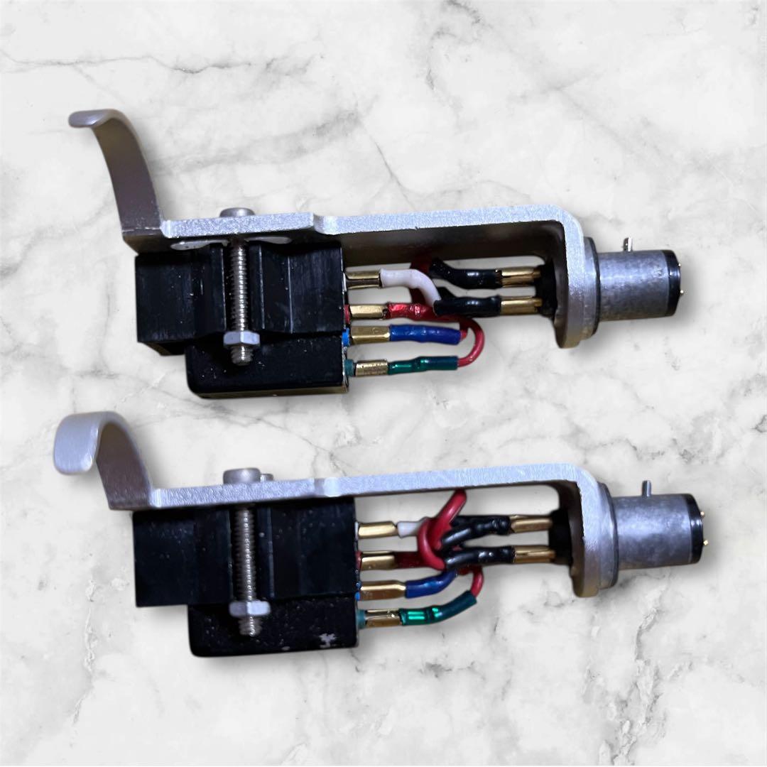 希少✨Shure M44-7 レコードカートリッジ リード線カスタム 動作確認済