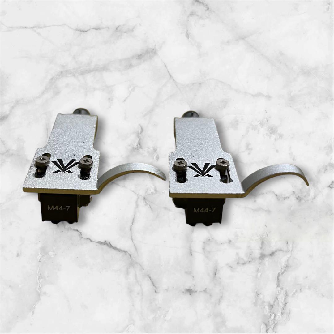 希少✨Shure M44-7 レコードカートリッジ リード線カスタム 動作確認済