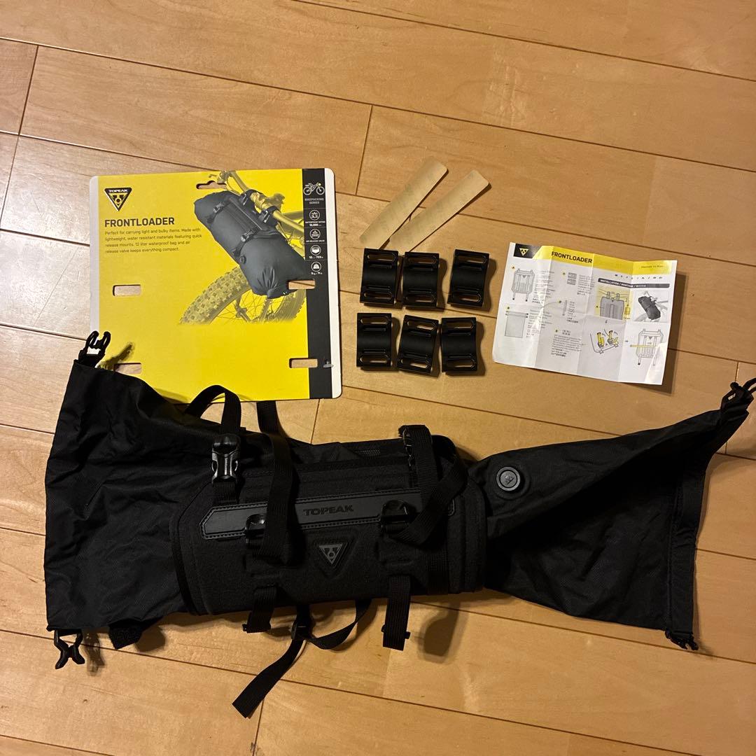 トピーク　フロントローダー　ハンドルバーバッグ