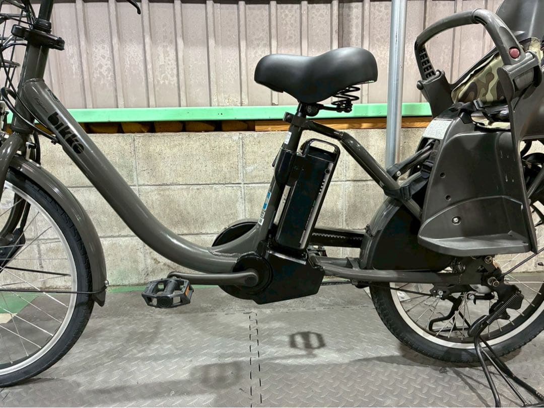 №8707電動自転車 ブリヂストン　ビッケ 24/20インチ✨極上良品バッテリー