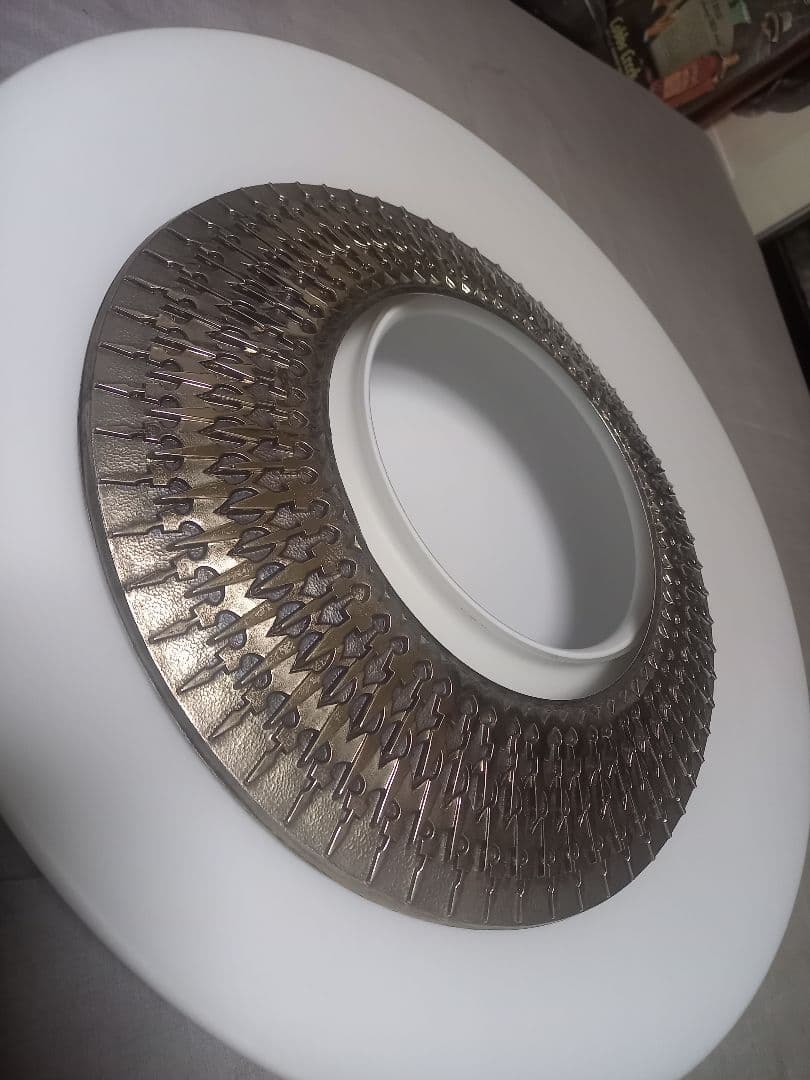 1960's　サンバースト　POLA 　ポーラ　メタル　ミラー　ノベルティ