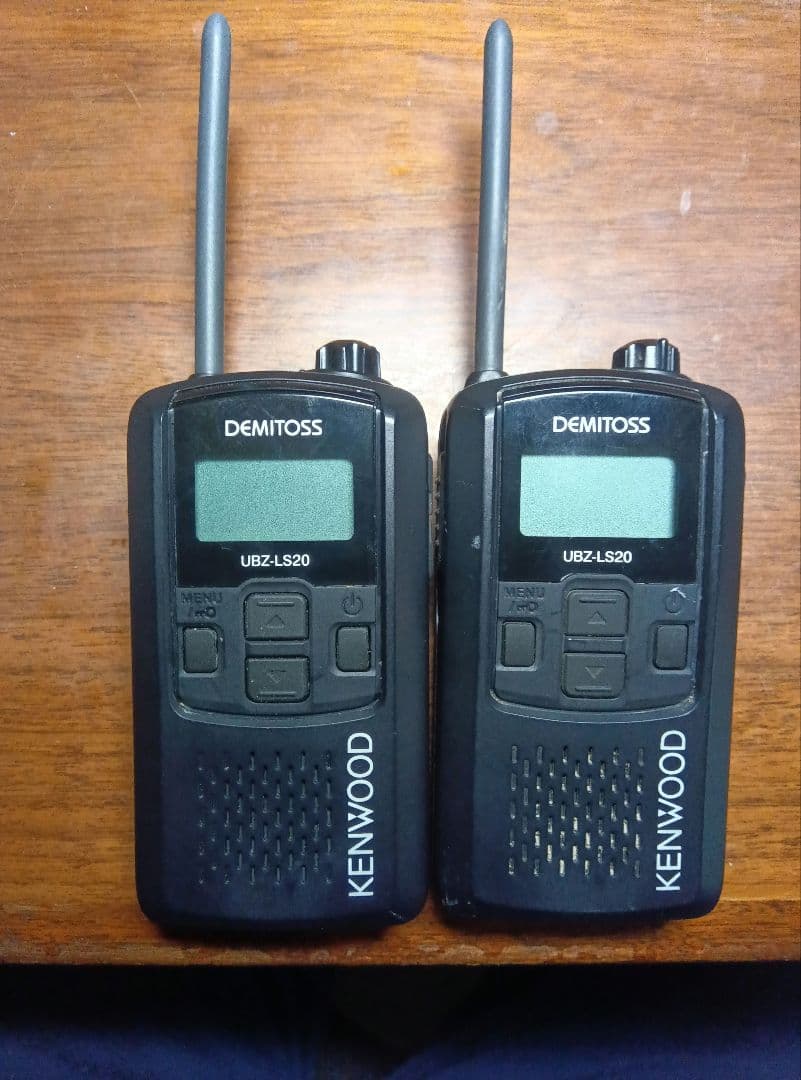 KENWOOD UBZ-LS20 トランシーバー 　電池式