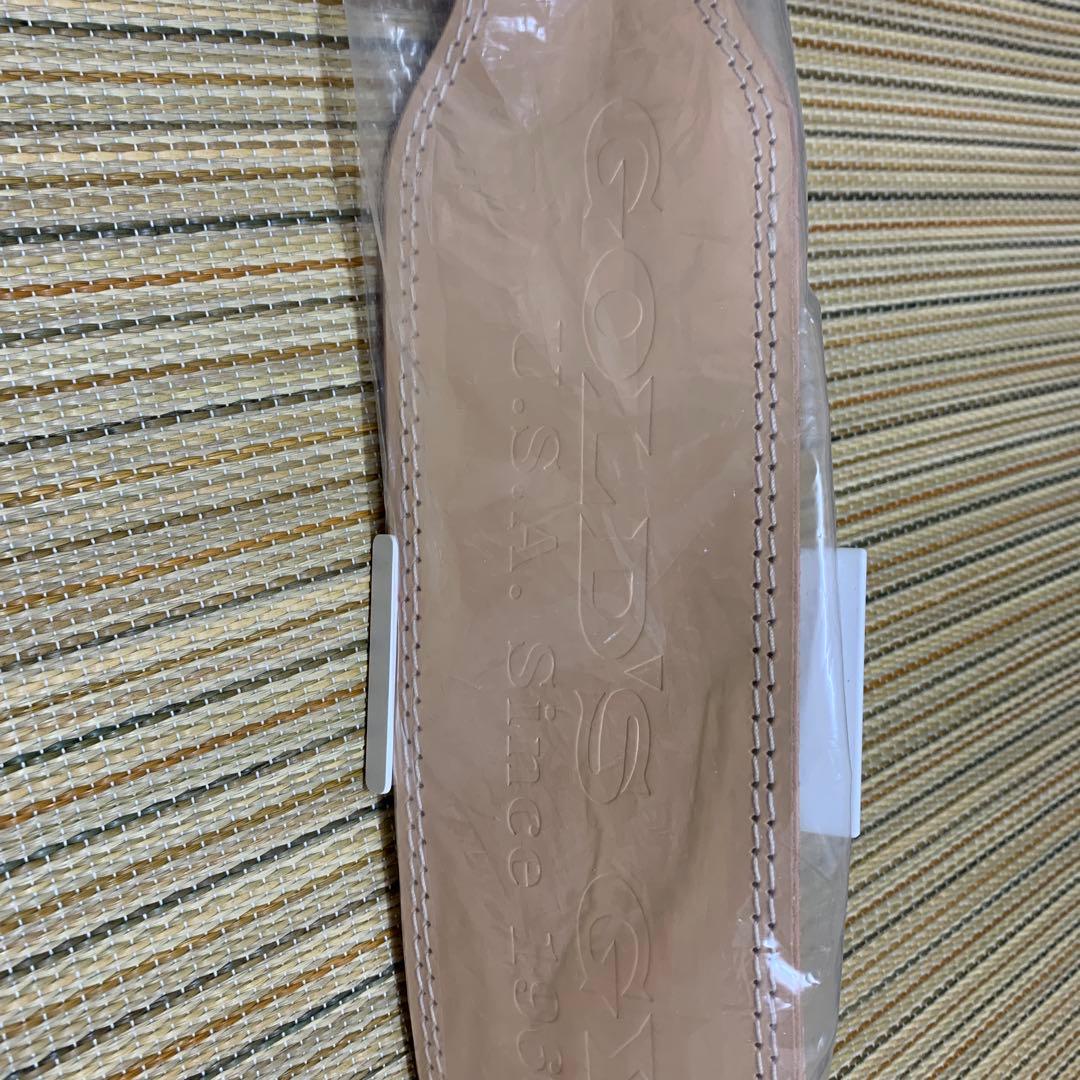 ゴールドジム G3322 EXレザーベルト　サイズS