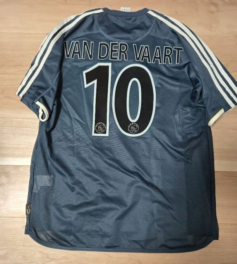激レア 03-04 アヤックス アウェー ファン・デル・ファールト 仕様