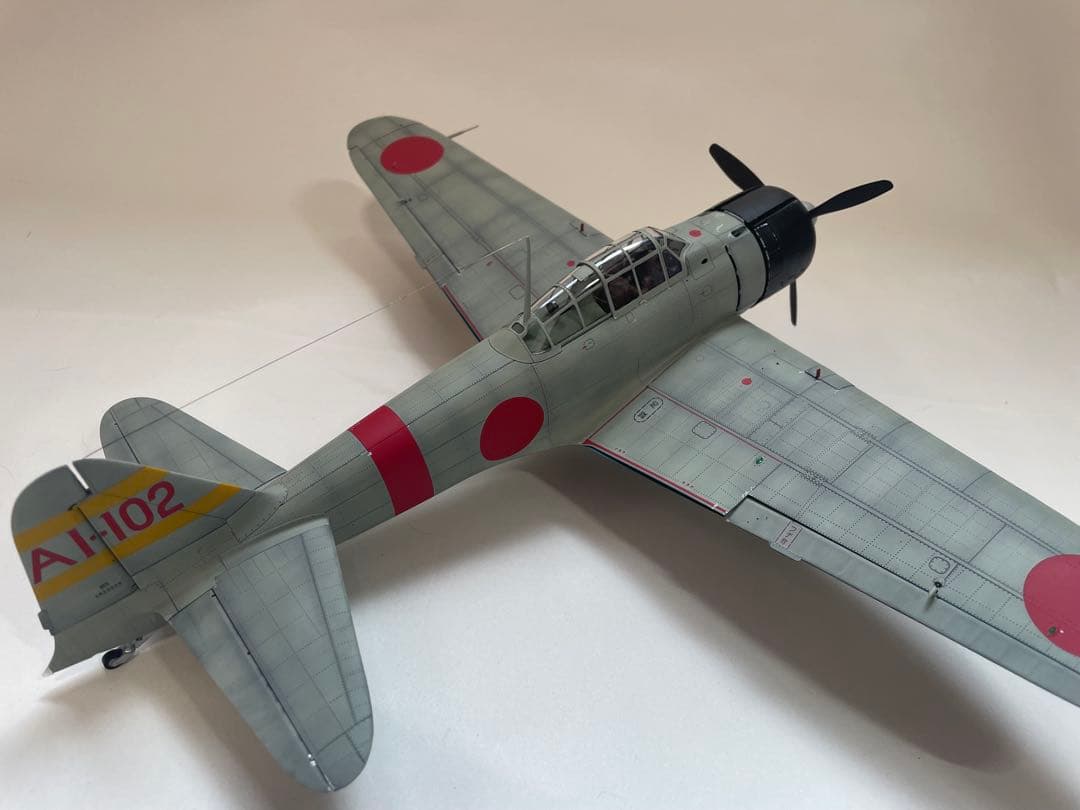 タミヤ1/32 三菱海軍零式艦上戦闘機21型完成品