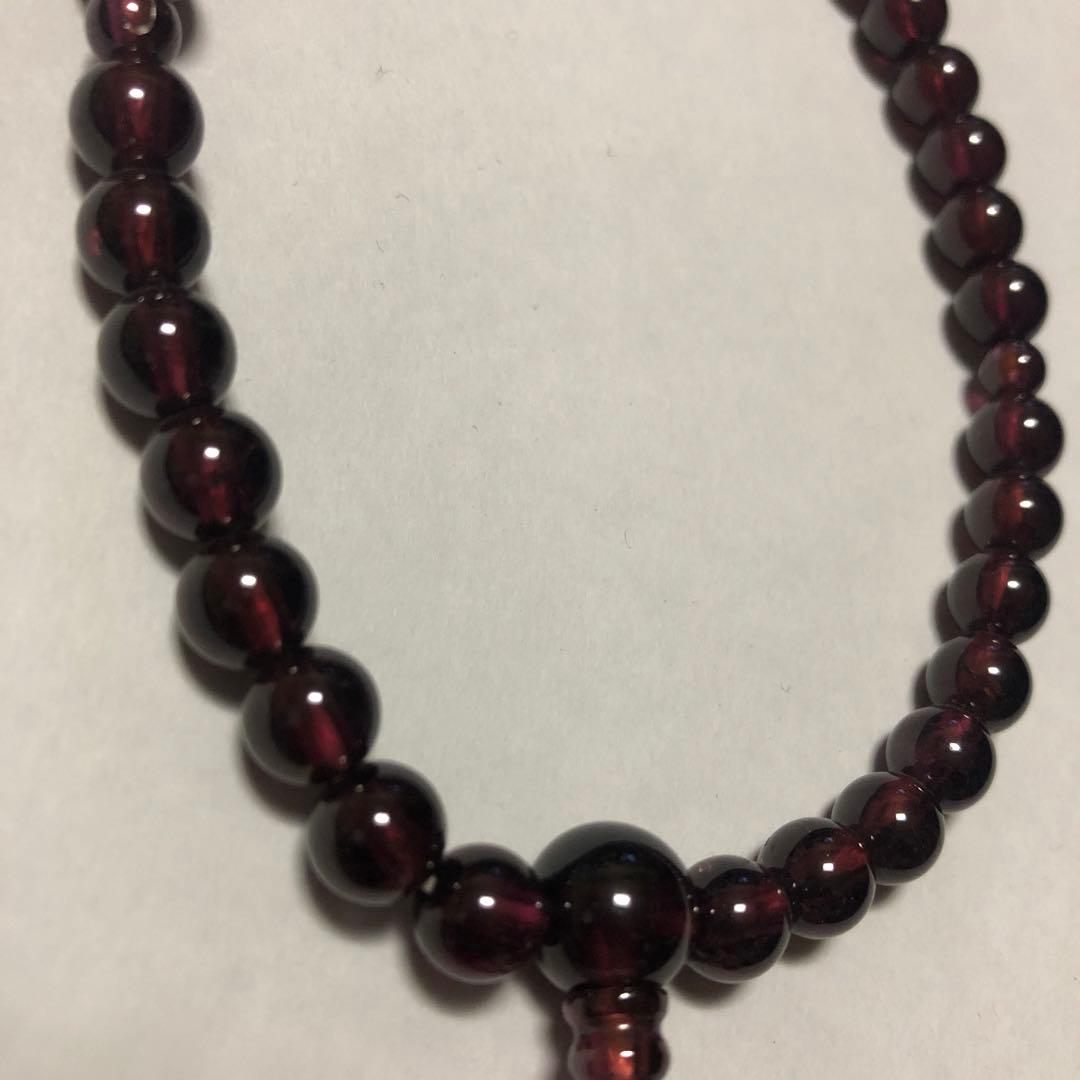 ガーネット　念珠