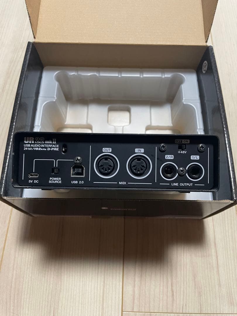 中古　steinberg UR22mkII オーディオインターフェイス 本体