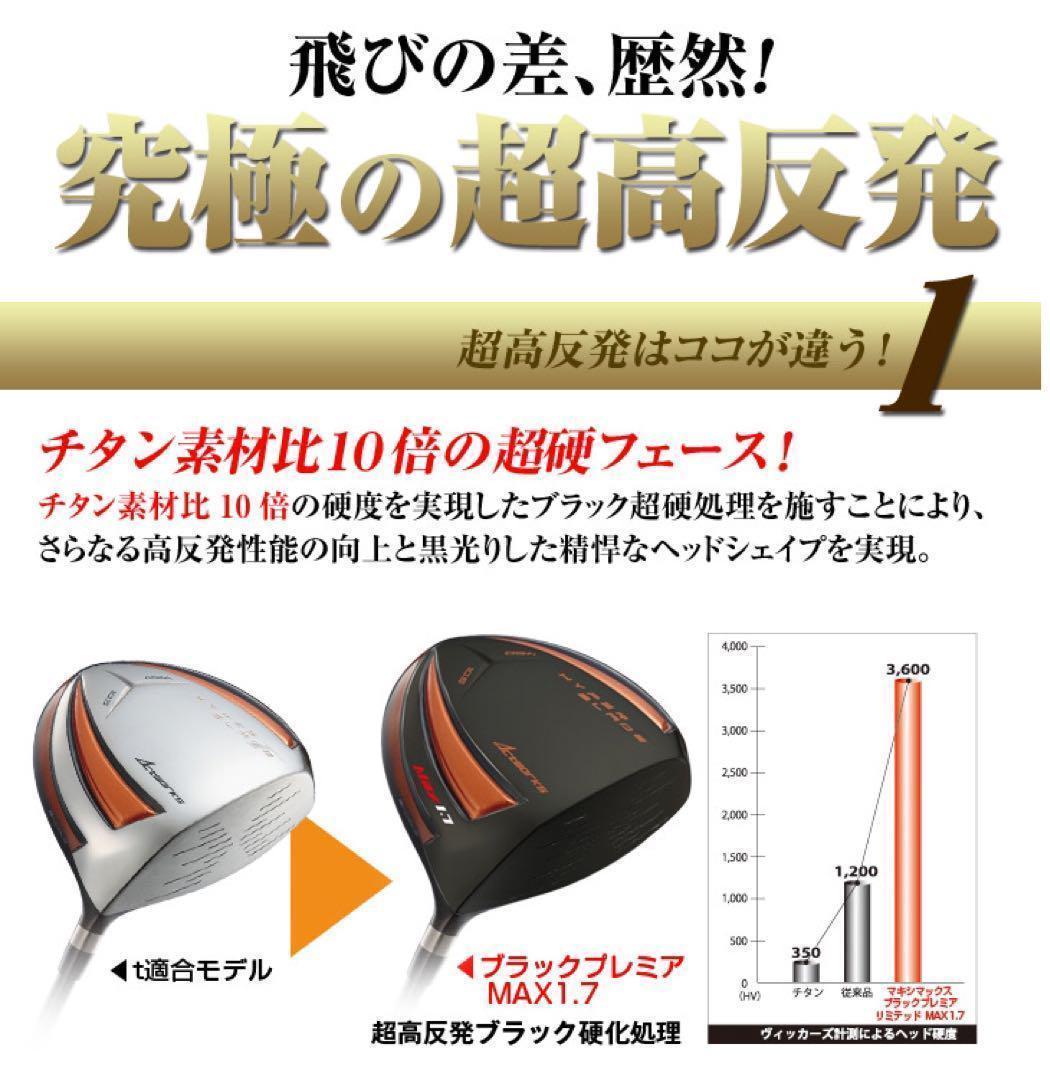 76歳317Yの超高反発仕様で40yUP! ハイパーブレードΓ MAX1.7