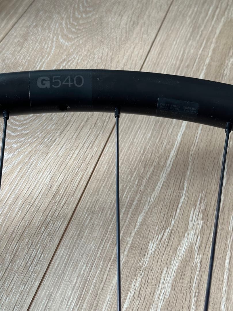 DT G540 グラベル&CXホイール 前後セット