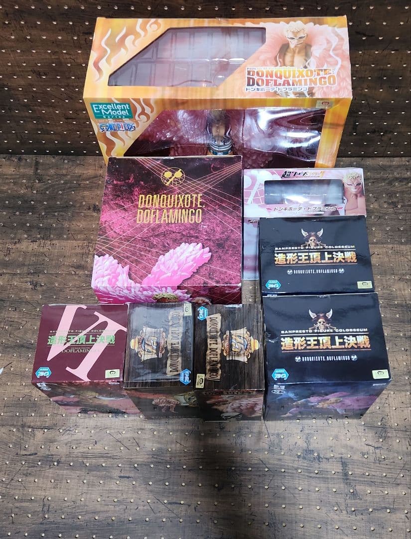 ドフラミンゴ フィギュアセット pop フィギュアーツZERO