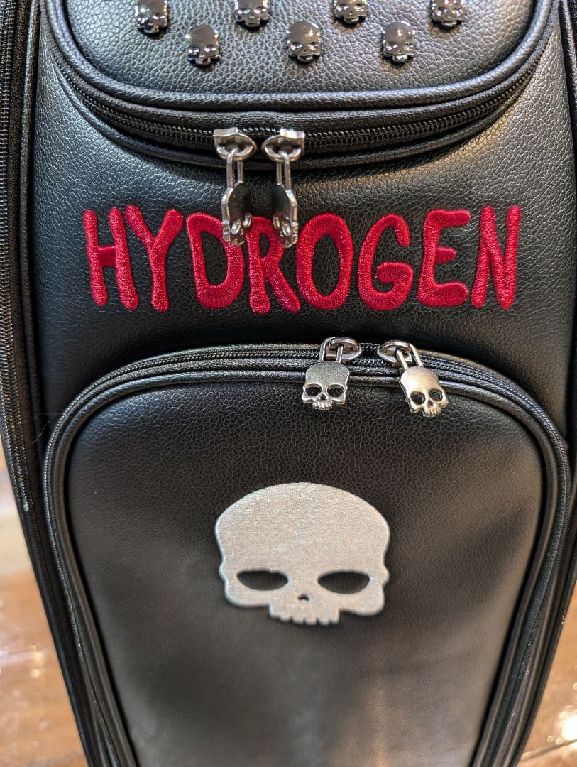 こ*つ様 HYDROGEN スカルデザイン キャディバッグ