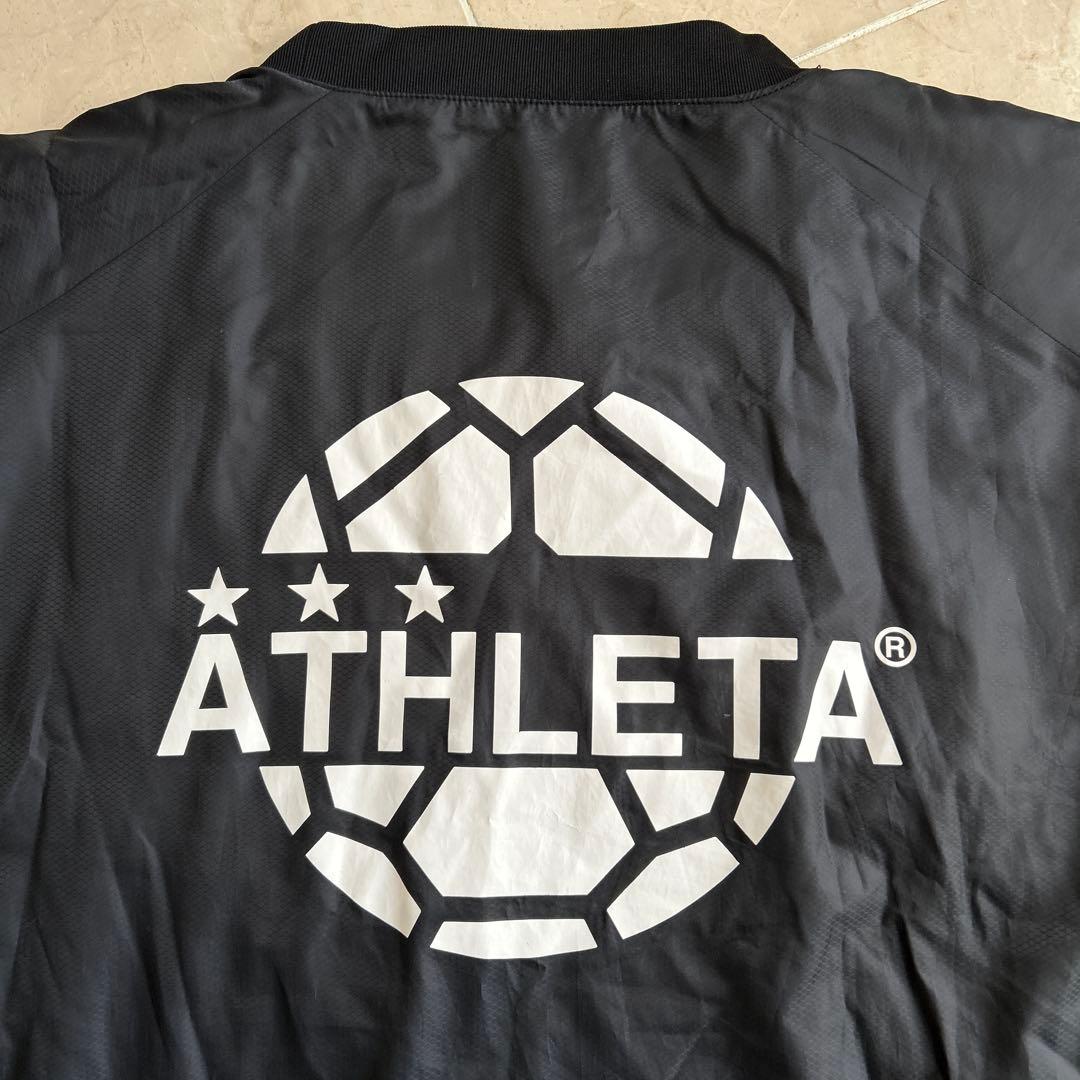 ★美品★ATHLETA 保温裏地付！防寒ジャージ ピステ 上下セット O LL