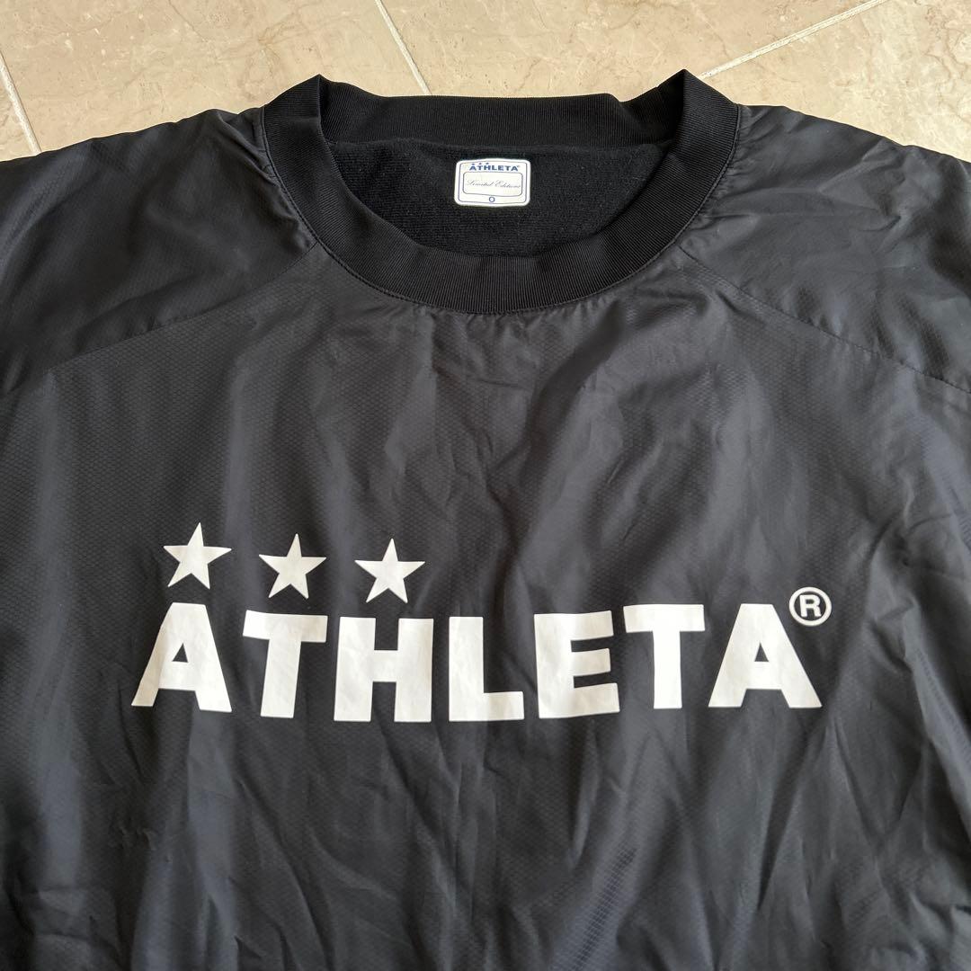 ★美品★ATHLETA 保温裏地付！防寒ジャージ ピステ 上下セット O LL