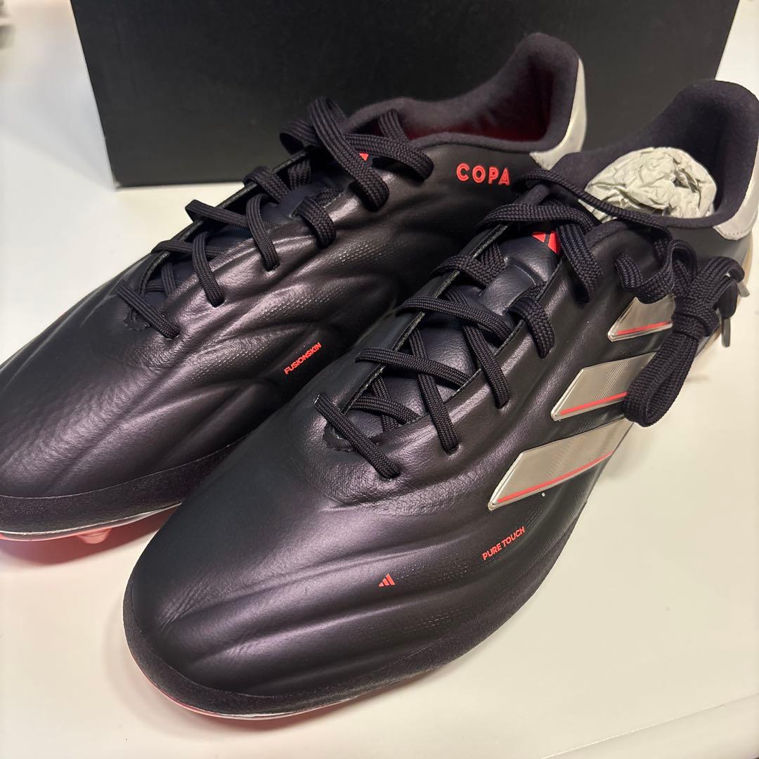 adidas COPA コパピュア　ブラック/ピンク スパイク