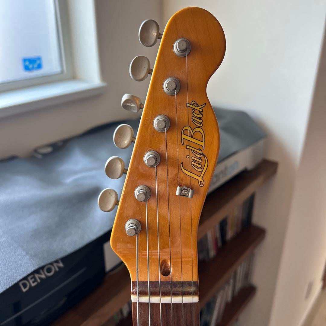 Laid back テレキャスタータイプ ギター 付属品付き