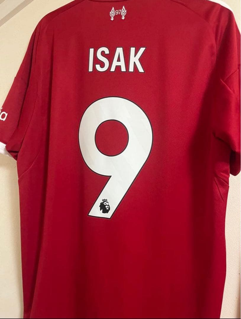 【正規品】25/26 リヴァプール　ユニフォーム　イサク