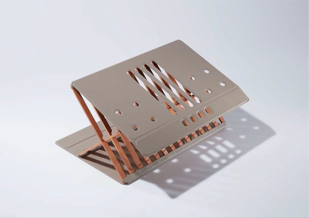 組格子 折りたたみパソコンスタンド