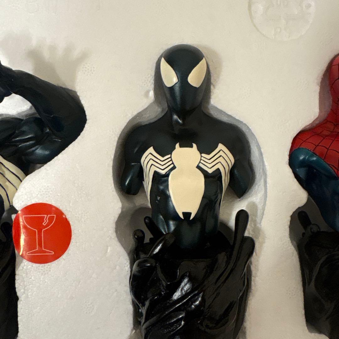 MARVEL スパイダーマン、ヴェノム　Mini-Busts 3体パック