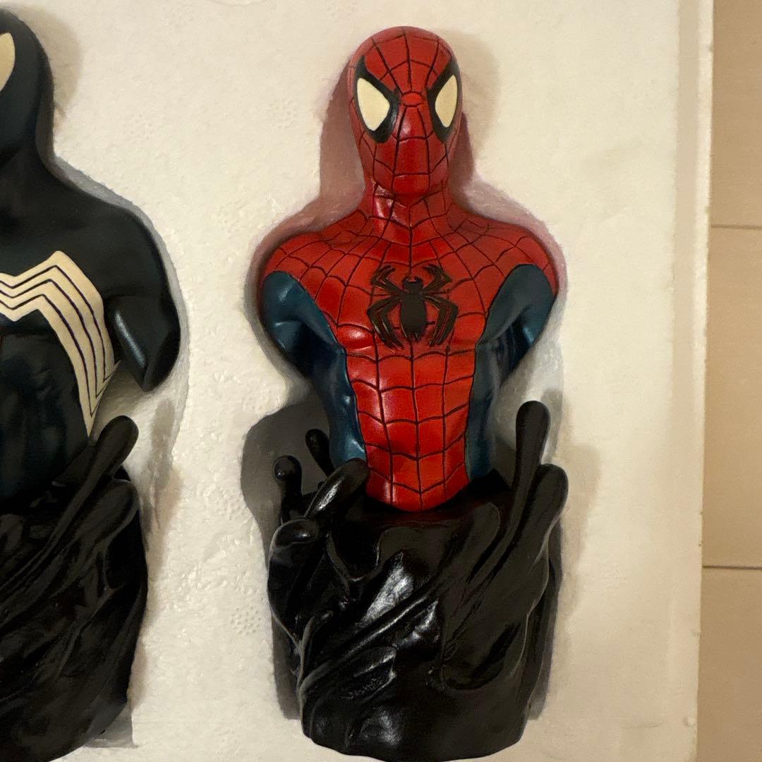 MARVEL スパイダーマン、ヴェノム　Mini-Busts 3体パック